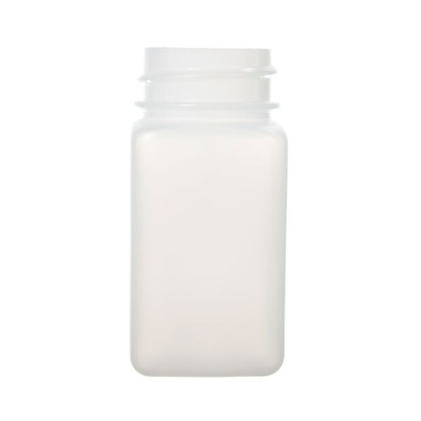 HDPE Plastic 45CC Square Prescription Pill Bottle